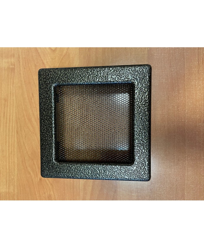 Kratka kominkowa czarno-złota kwadrat 17x17cm